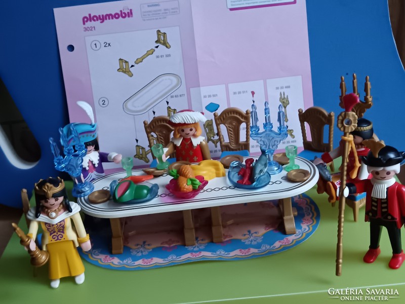Playmobil, 3021, festive round table, vintage