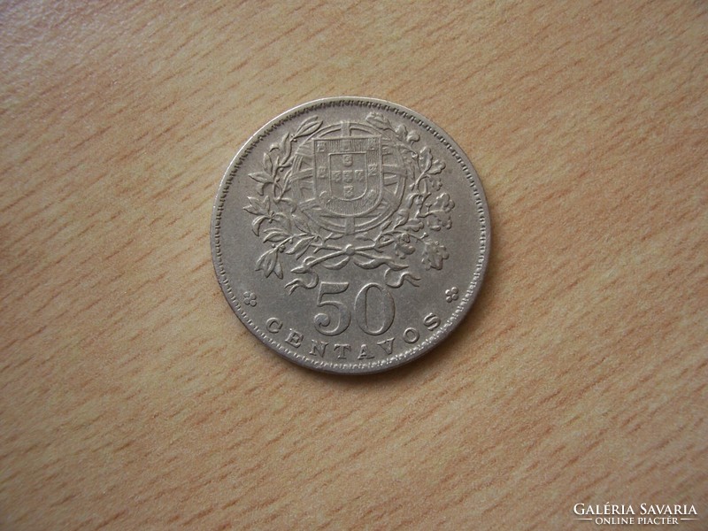 Portugália 50 Centavos 1964