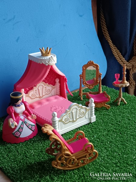 Playmobil, the countess's bedroom, vintage