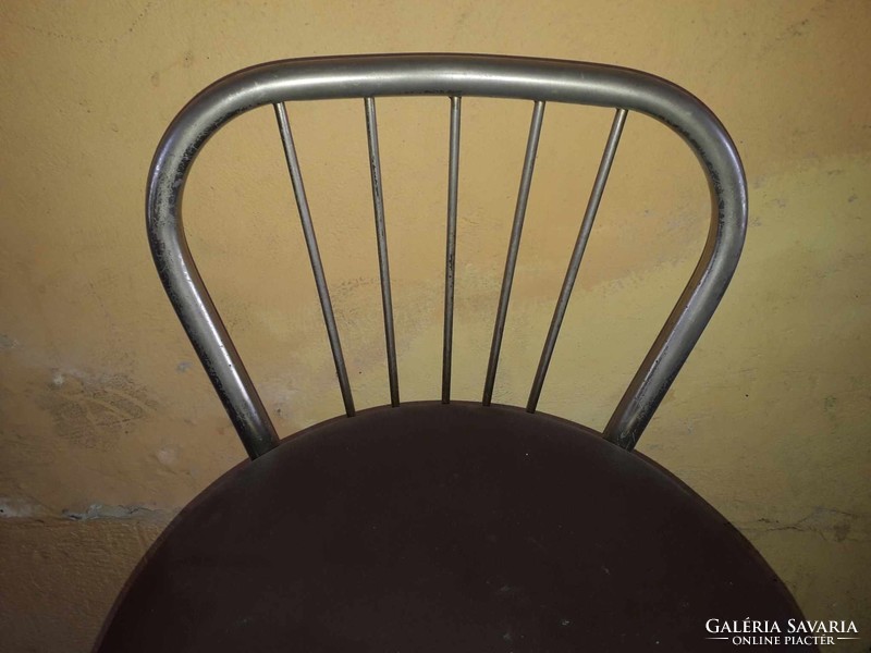 4 Pcs. Retro metal bar stool.