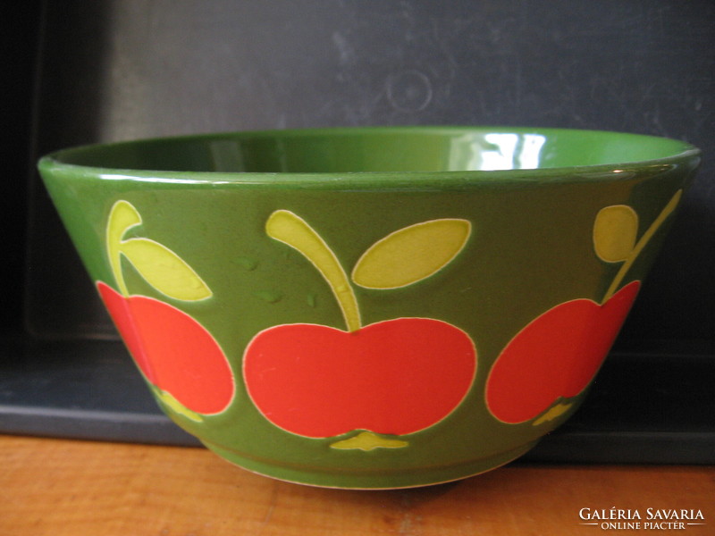 Retro apple waechtersbach ceramic bowl