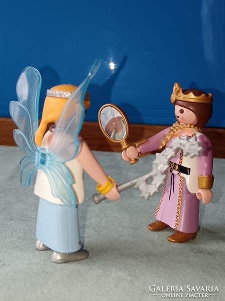 Playmobil, princess with good fairy.