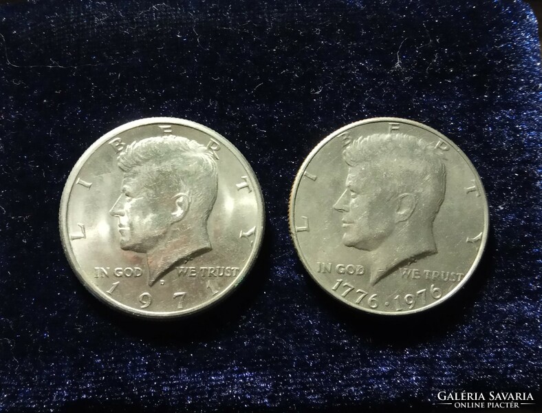 USA Kennedy Half Dollar fél dollár- 1971 - 1776-1976 Forgalmi emlékpénz