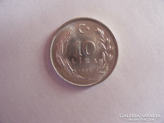 Törökország  10 Lira 1984  aUNC