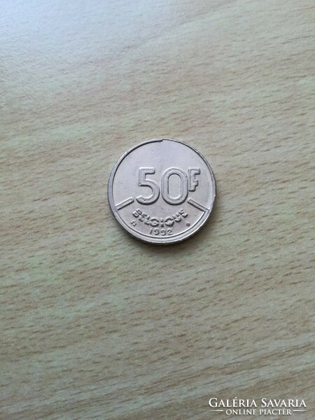 Belgium 50 francs - francs 1992 belgique