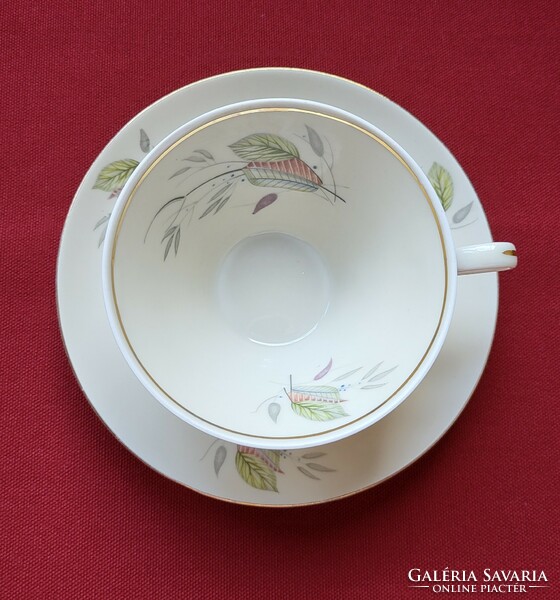 Bavaria German porcelain coffee tea set cup saucer plate