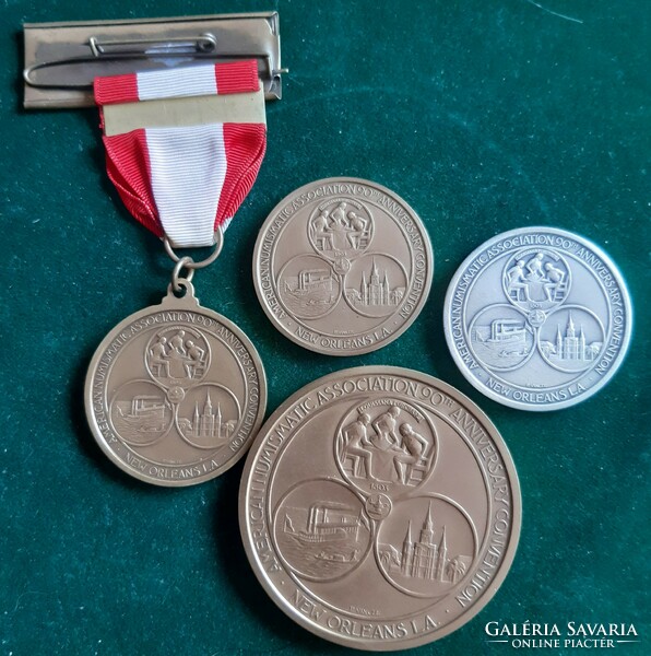 Pál Vincze: American Numismatic Society Anniversary Medal Collection, 1891-1981