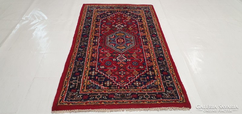 3081 Tisztított Hindu Bidjar kézi csomó gyapjú perzsa szőnyeg 95X155CM ingyen futár