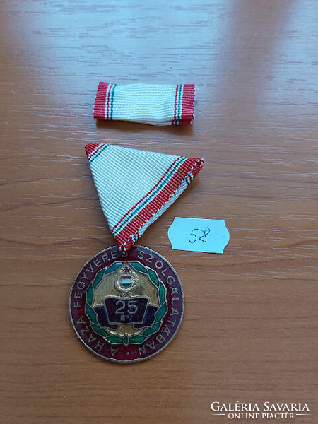 Mn medal of merit in the armed service of the homeland after 25 years 58. #