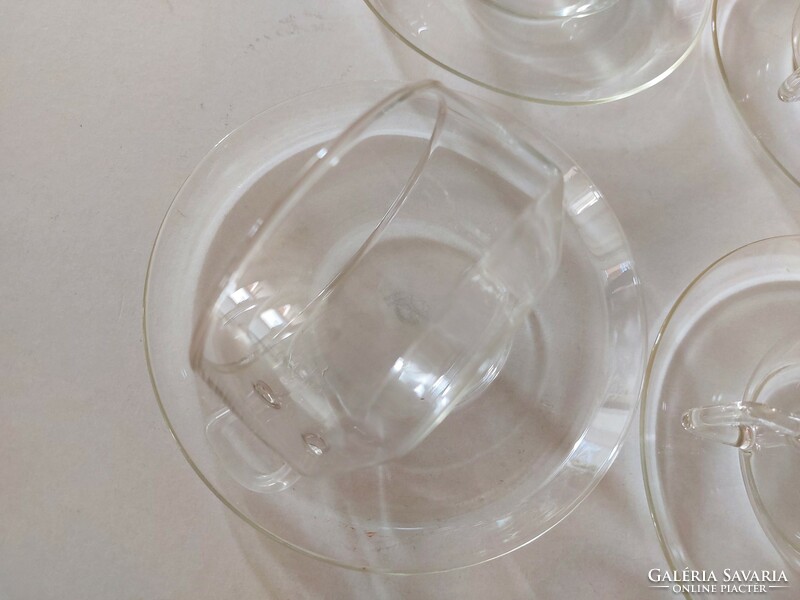 Retro saale glas glass tea cup 4 pcs