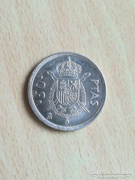 Spain 50 pesetas 1982 aunc
