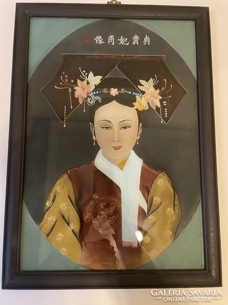 Chinese glass painting
