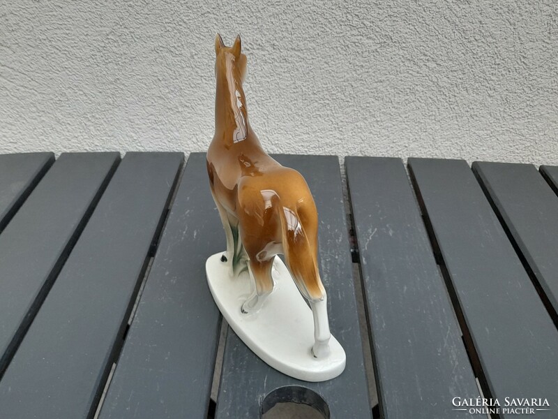1,-Ft Gyönyörű Német porcelán ló