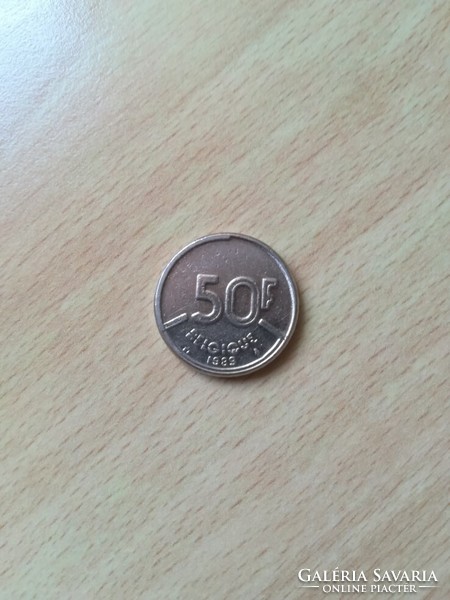 Belgium 50 francs - franc 1989 belgique