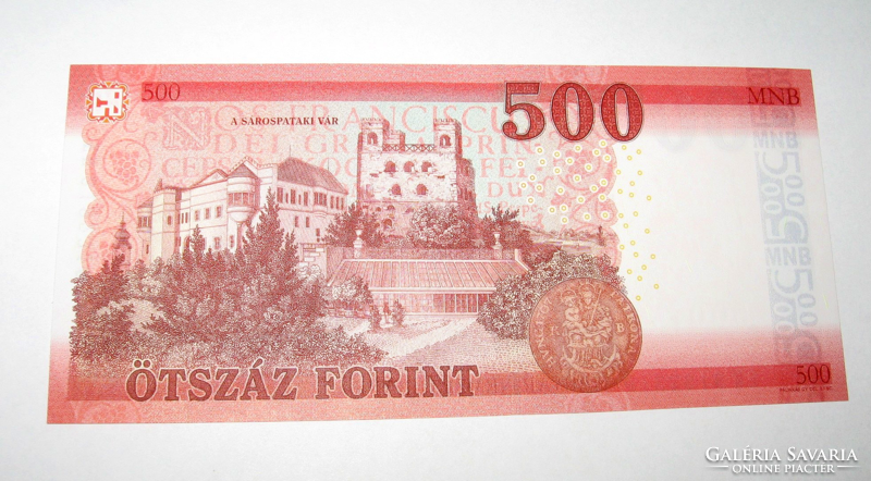500 Forint 2018 EH, UNC,