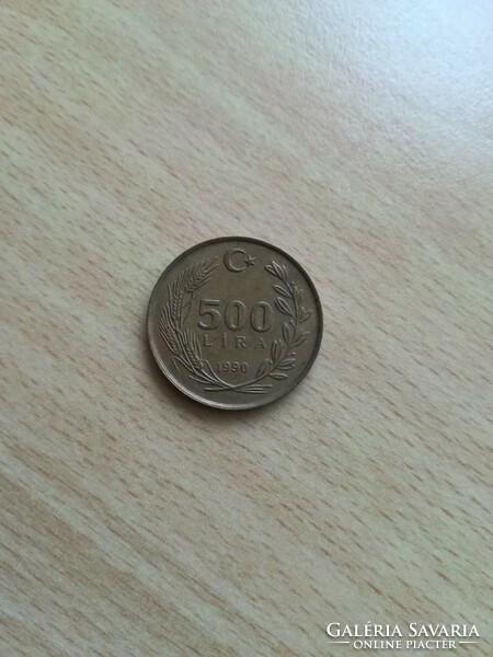 Törökország 500 Lira 1990