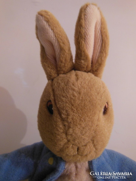 Rabbit - Peter - marked - 20 x 13 cm - soft - plush - brand new - exclusive - English - flawless