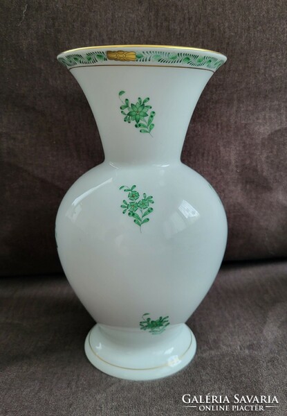 Herendi Apponyi mintás váza (21 cm magas)