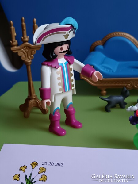 Playmobil,  3022, Grófnő hárfával, VINTAGE