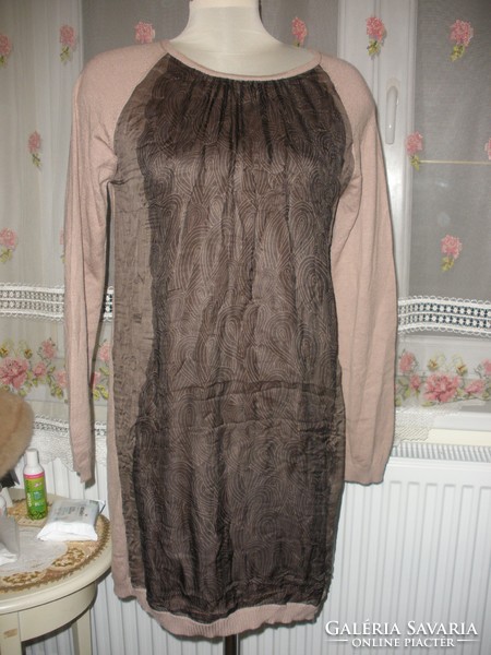Sweater dress with silk, alba conde l