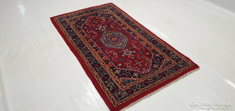 3081 Tisztított Hindu Bidjar kézi csomó gyapjú perzsa szőnyeg 95X155CM ingyen futár