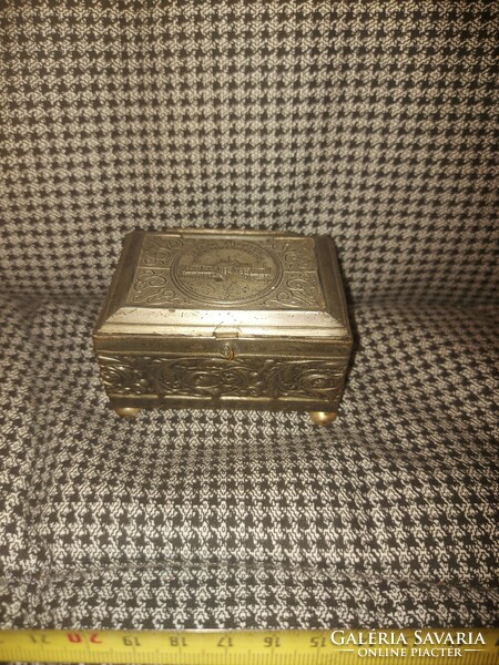 Antique metal box