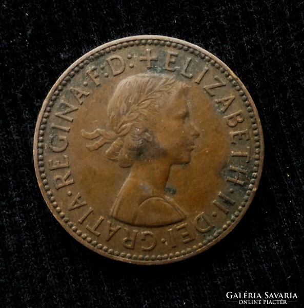 Anglia Half penny 1957 - 0090