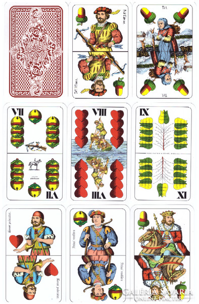 200. Hungarian card piatnik 32 sheets 2019