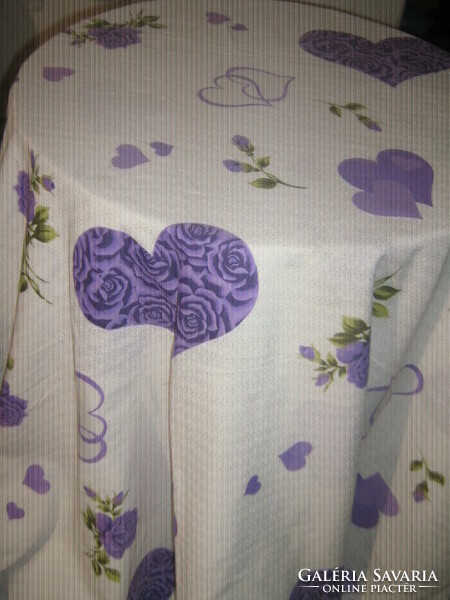Wonderful vintage style silk ruffled lacy rose please duvet cover / bedspread