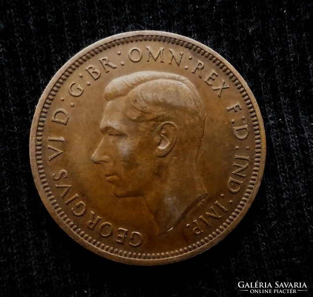 Anglia Half penny 1938 - 0091