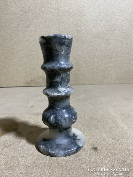 Marble candle holder, size 20 x 9 cm. 2255