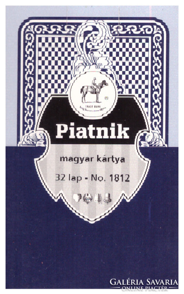 198. Magyar kártya Piatnik 32 lap 2005
