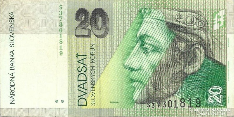 20 Koruna 2004 Slovakia