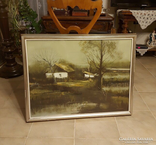 A brilliant antique painting by Tamás Darabont!