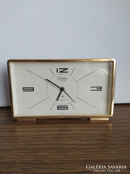 Slava wind-up desk alarm clock (not working)
