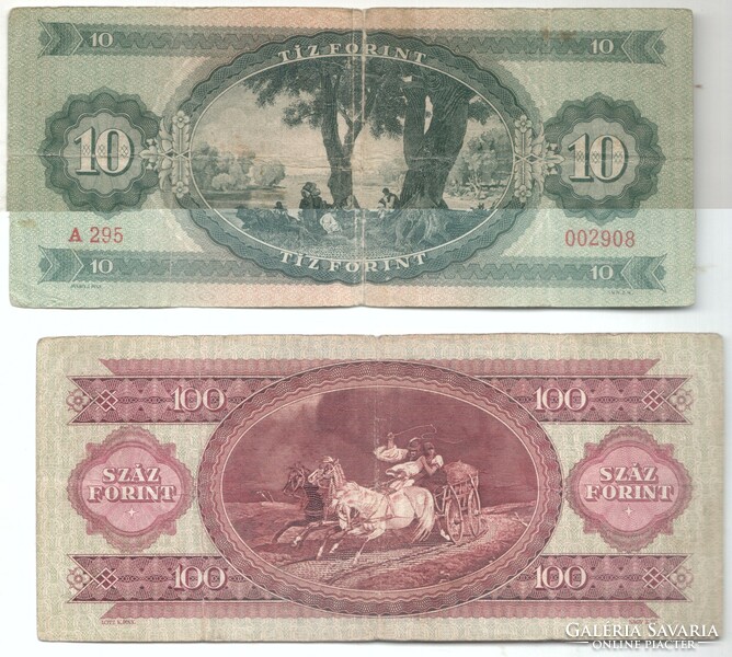 1949 Papír 10, és 100Forintos eladó