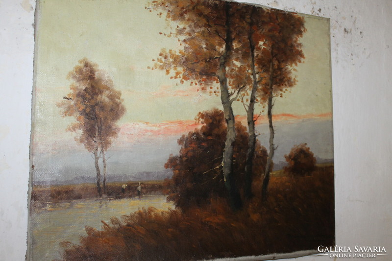 A guaranteed original painting by Ferenc Szentgály 657