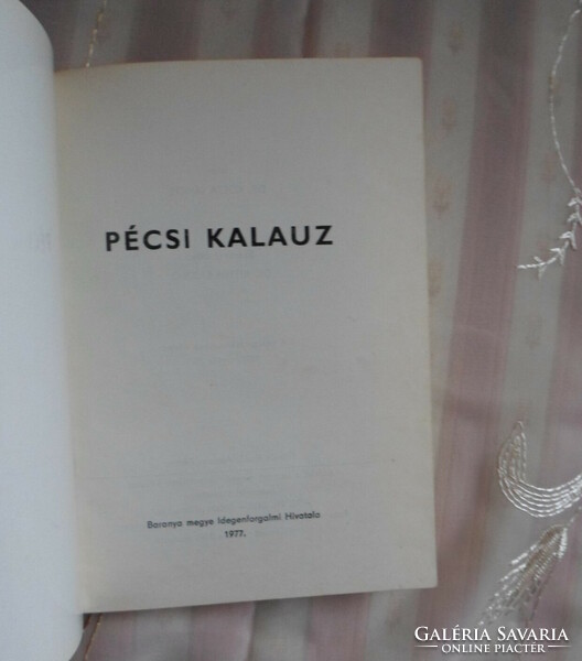 János Kolta: guide of Pécs (1977)