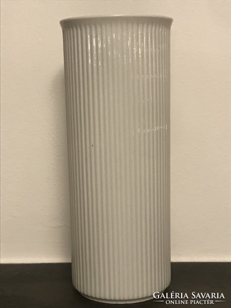 Arzberg white porcelain vase from the 1980s
