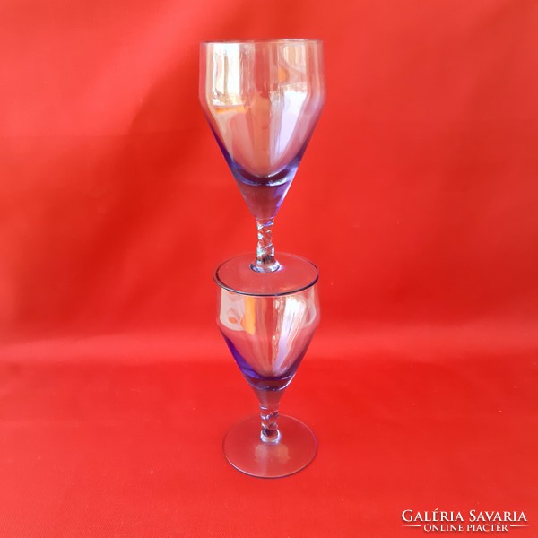 Purple wine, champagne glass (2 pcs)