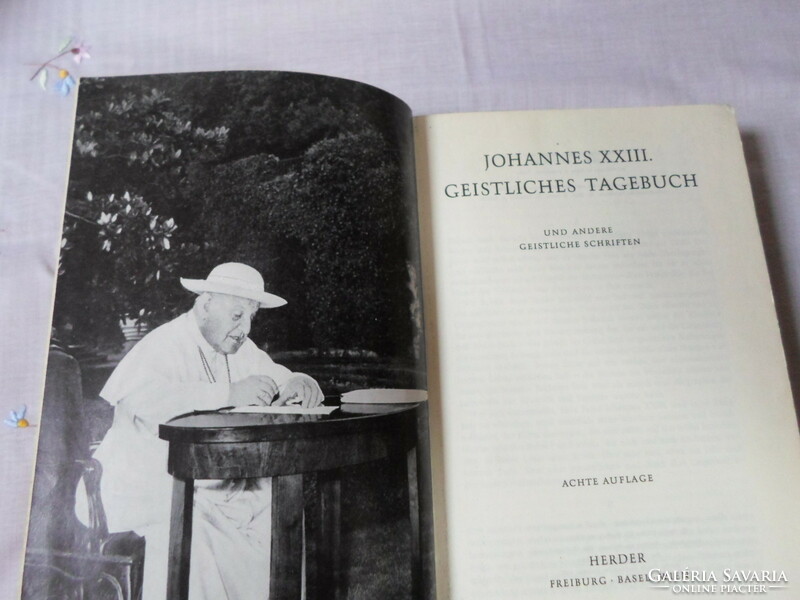 Xxiii. Diary of Pope John: Geistliches tagebuch (herder, 1965)