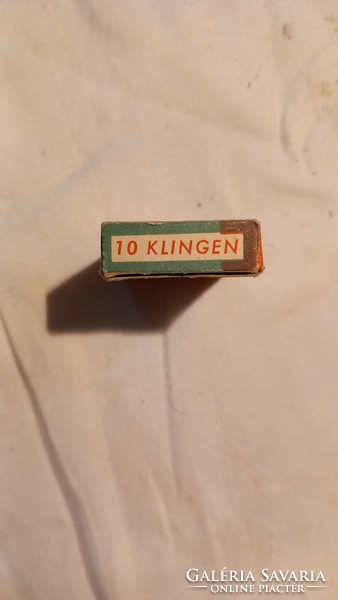 10db régi solingeni borotvapenge dobozában
