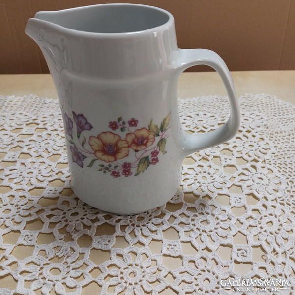 Alföld funnel-flower jug, porcelain, nostalgia, collector's item, village piece