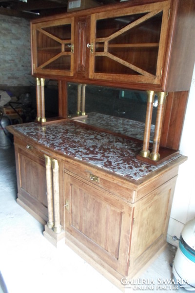 Sideboard with marble top