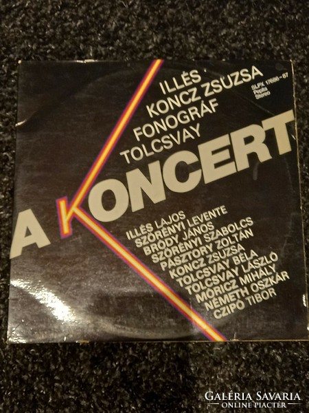 The concert 1981 double vinyl record