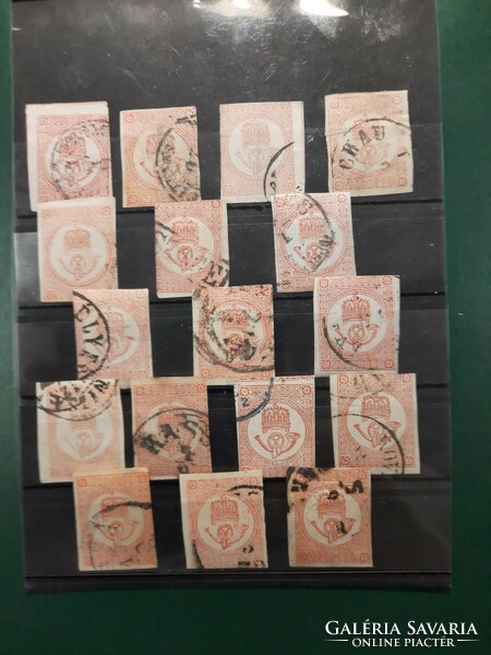 1871. Newspaper stamps. Königny. 17 Pcs.