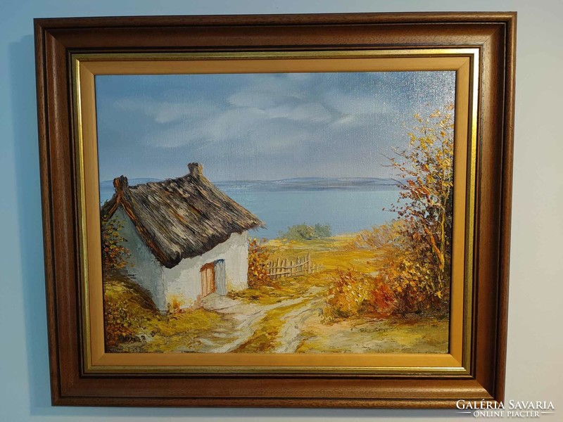 Hunyady Gábor Présház festménye