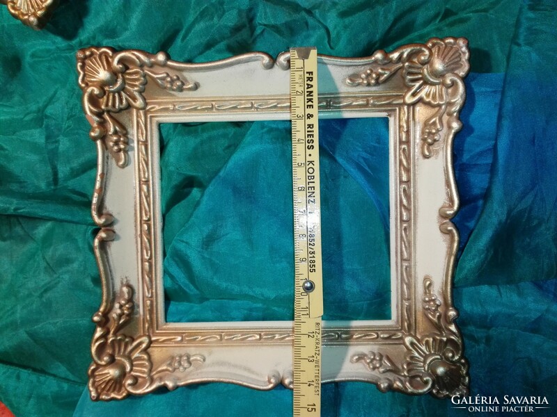Antique effect, gilded picture frame.