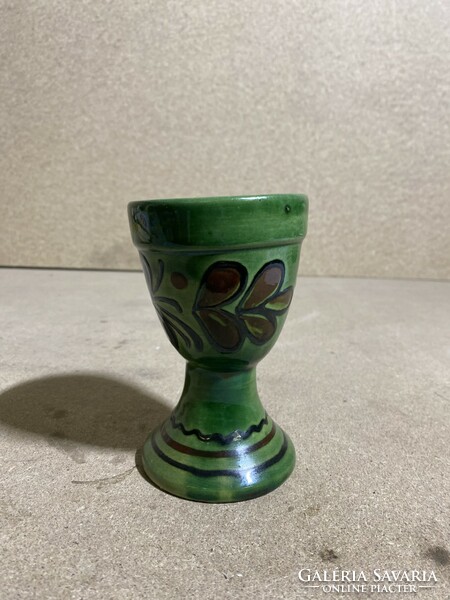 Ceramic drinking glass, size 9 x 14 cm. 2270