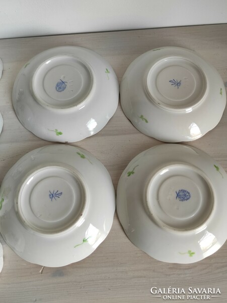 4 Personal Eton Victoria pattern Herend coffee set in perfect condition
